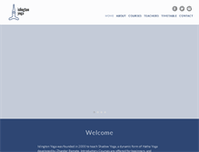 Tablet Screenshot of islingtonyoga.com